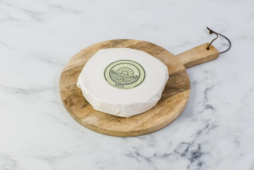 Sharpham Brie - whole view