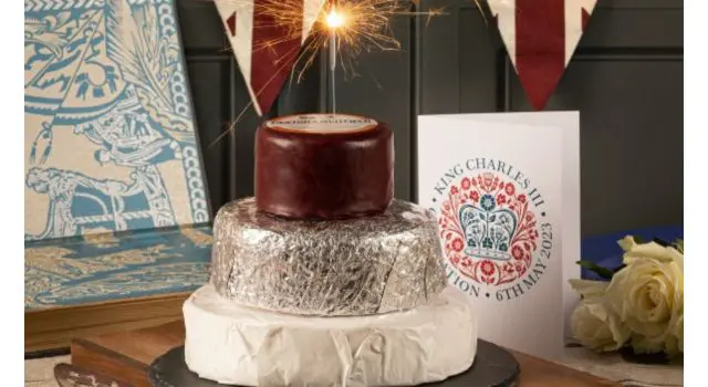 Paxton & Whitfield's Coronation Cheese Cake