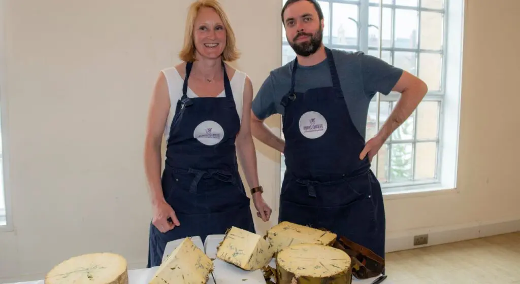Cheesemakers with Blue Stilton