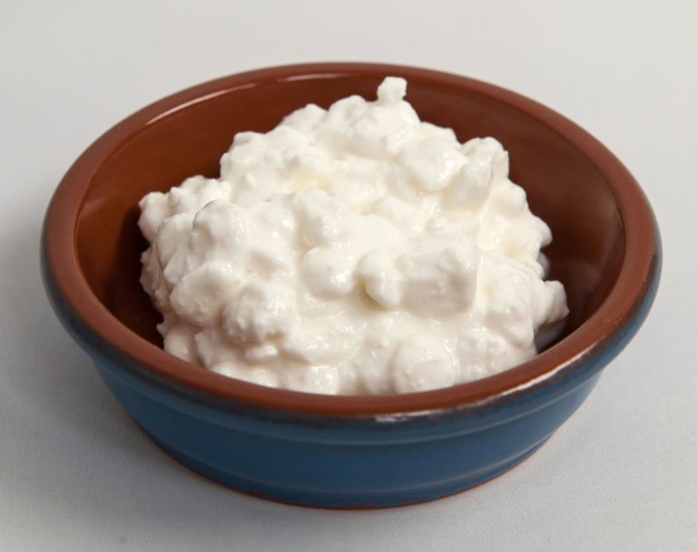 Cottage cheese - whole view