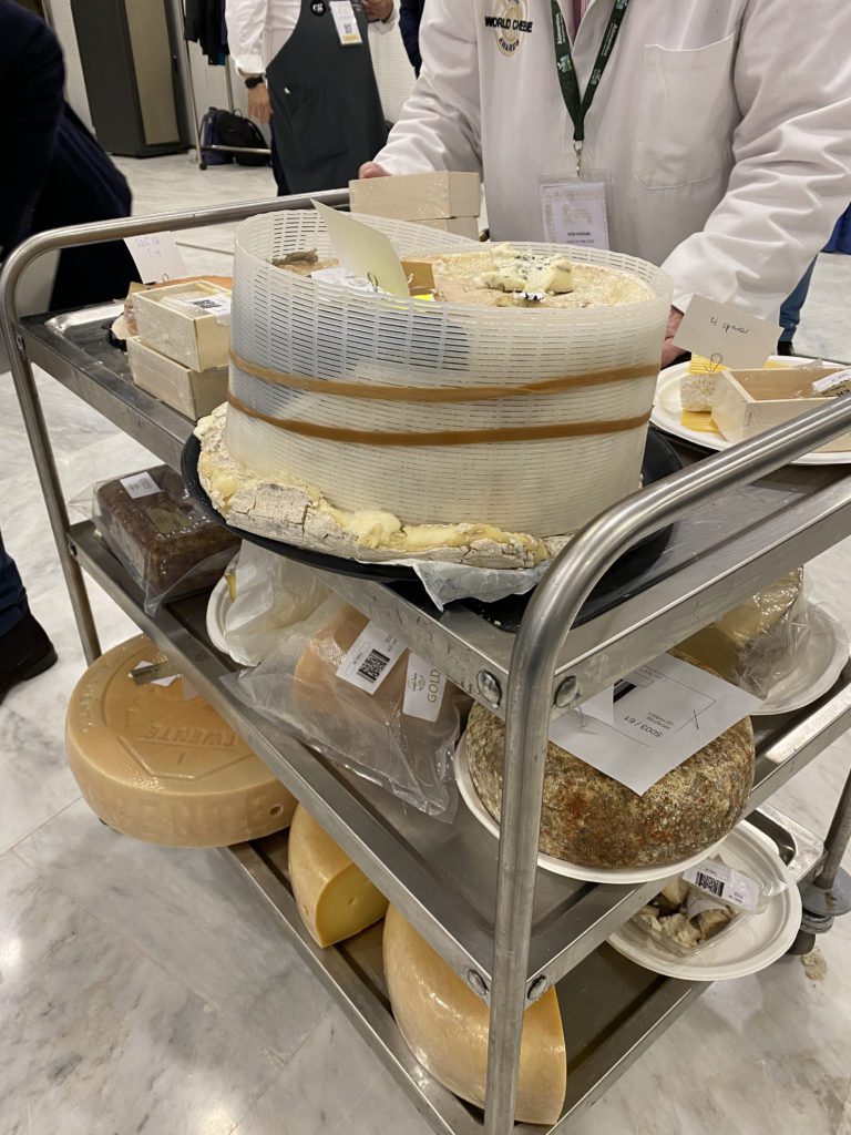 cheese ready for judging