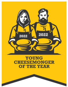 Young Cheesemonger of the year ribbon