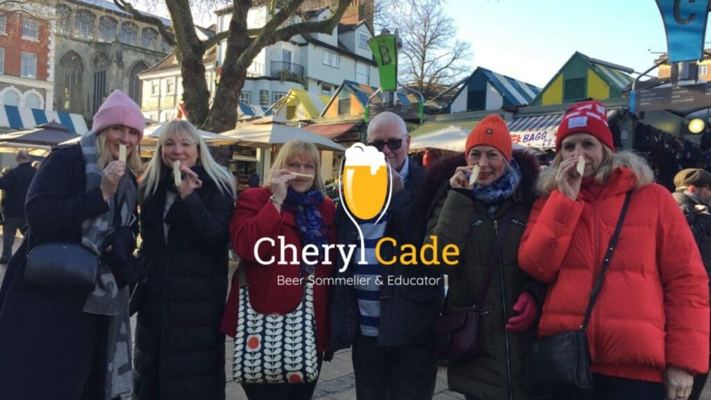Chery Cade Cheese Tours of Norwich Sniffing Cheese